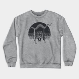 Murmurations at the Pier Crewneck Sweatshirt